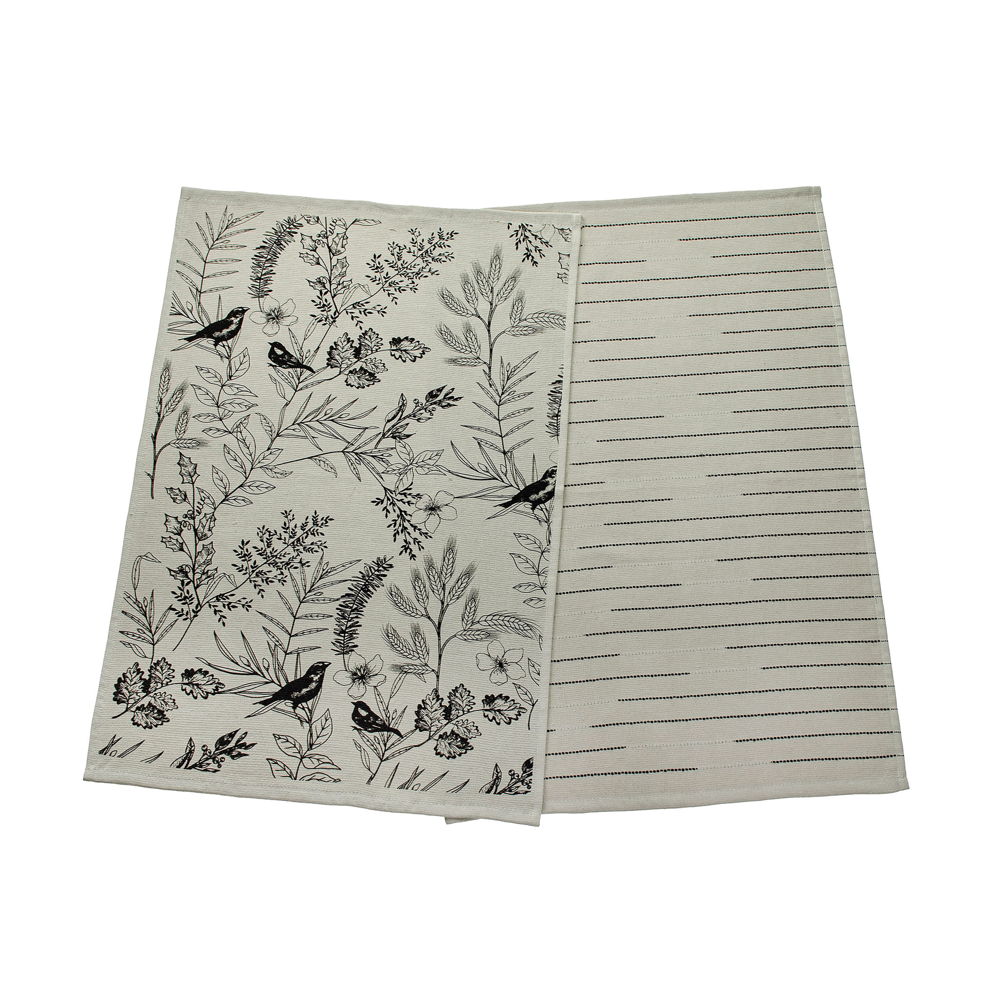 Набір кухонних рушників Home Line Пташки, кавові, махрові, 40*60 см, 2 шт (177470)